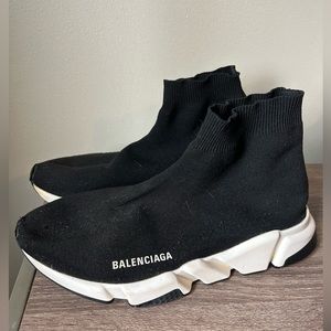 Balenciaga Women's Speed Knit High Top Sneakers